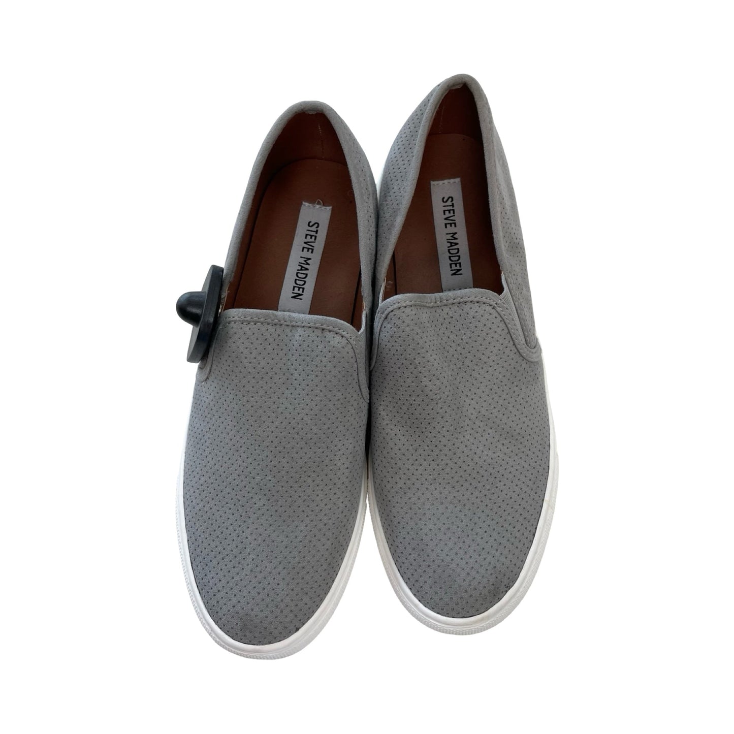Shoes Athletic By Steve Madden In Grey, Size:8.5