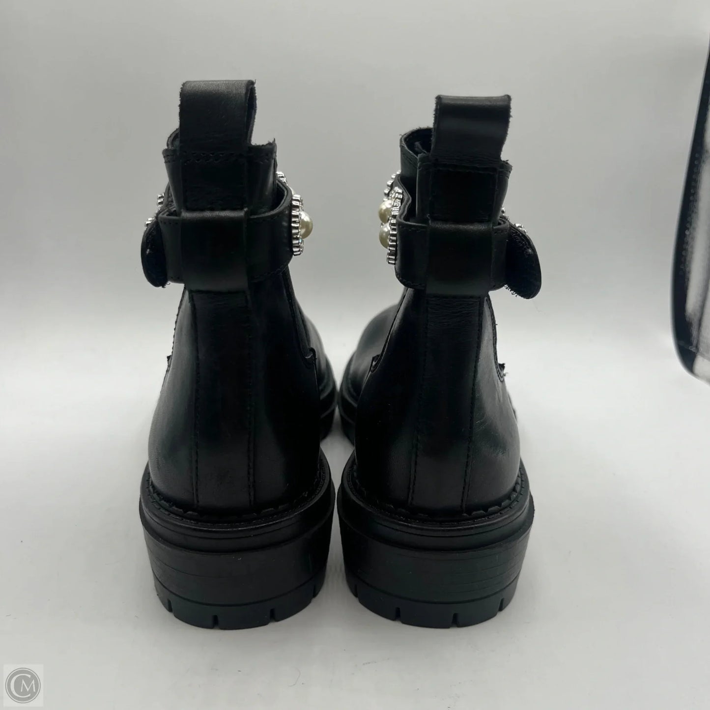 Boots Ankle Flats By Copper Key In Black, Size: 8