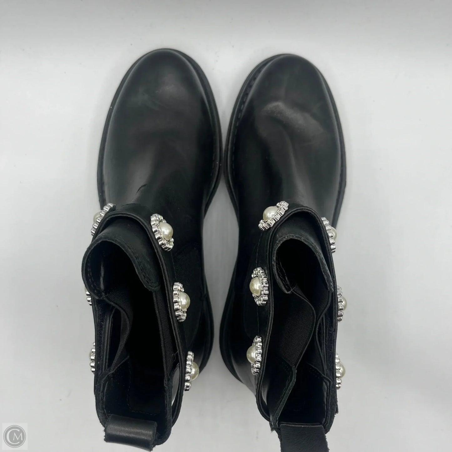 Boots Ankle Flats By Copper Key In Black, Size: 8