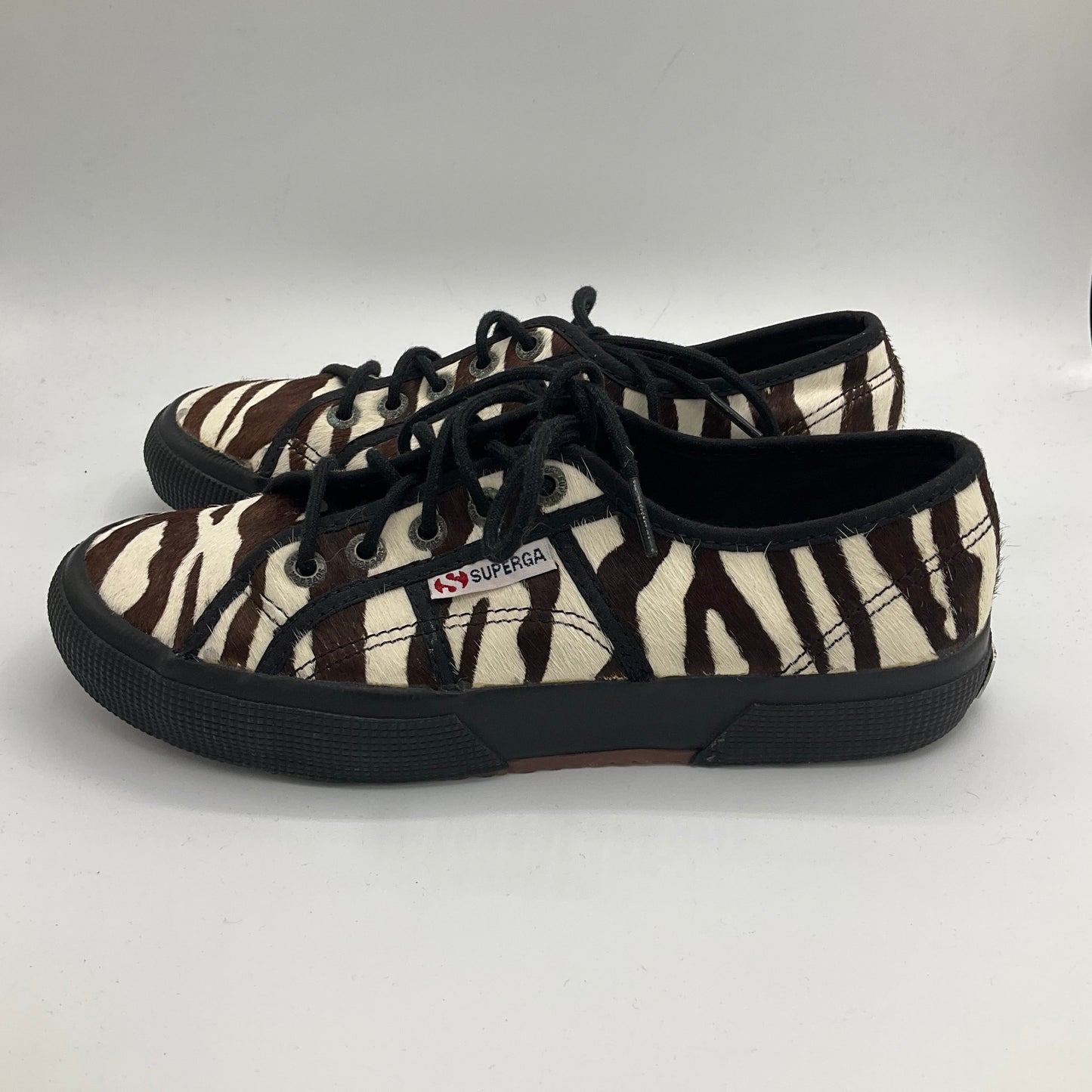 Shoes Sneakers By Superga In Animal Print, Size: 5