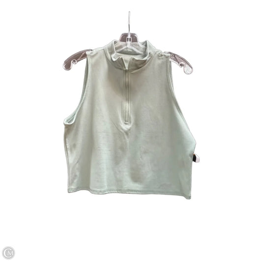 Top Sleeveless By Abercrombie And Fitch In Green, Size: Xl