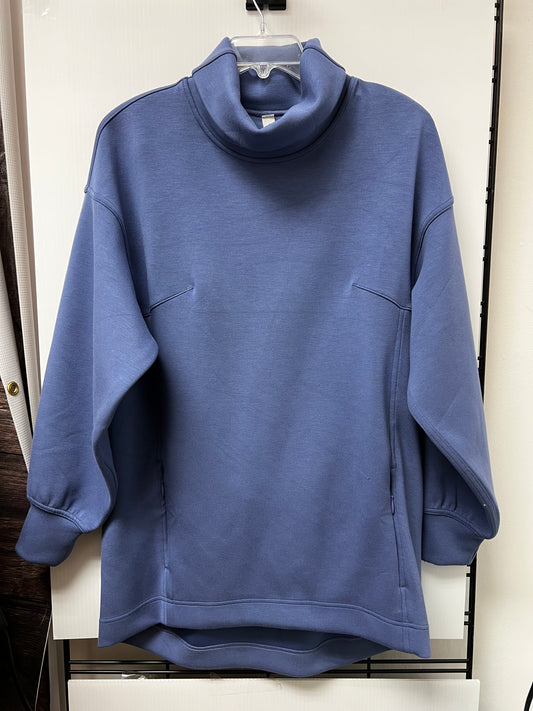 Sweatshirt Collar By Lululemon In Blue, Size: 4