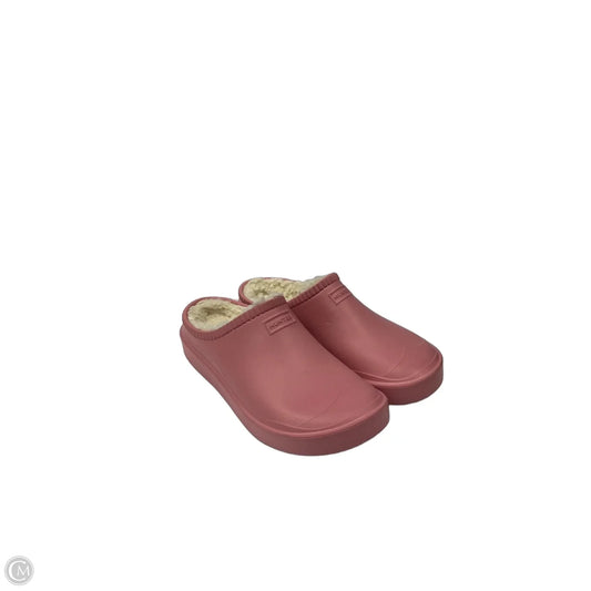 Shoes Flats By Hunter In Pink, Size: 5
