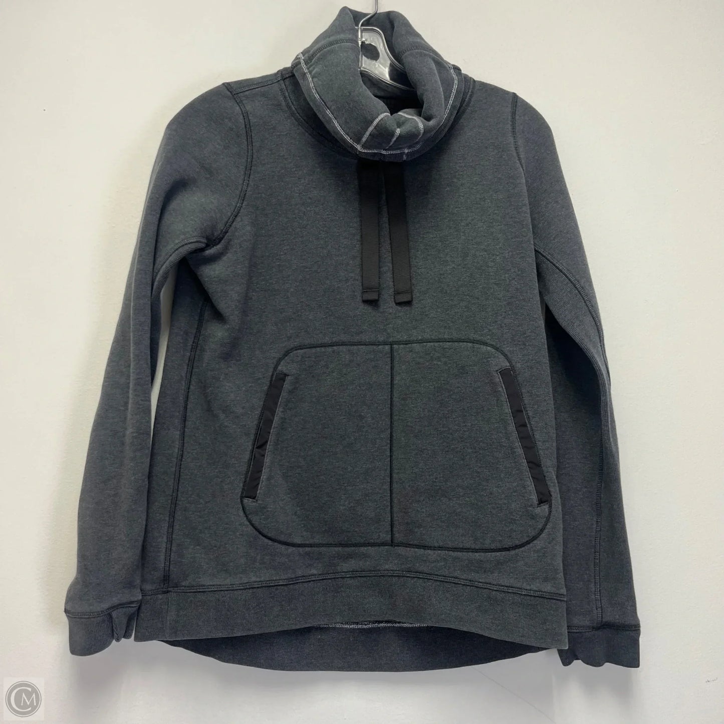 Sweatshirt Collar By Lululemon In Grey, Size: S