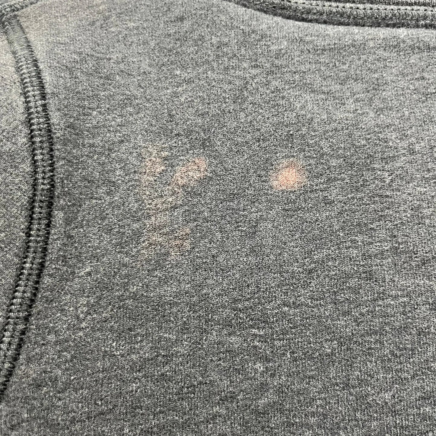 Sweatshirt Collar By Lululemon In Grey, Size: S