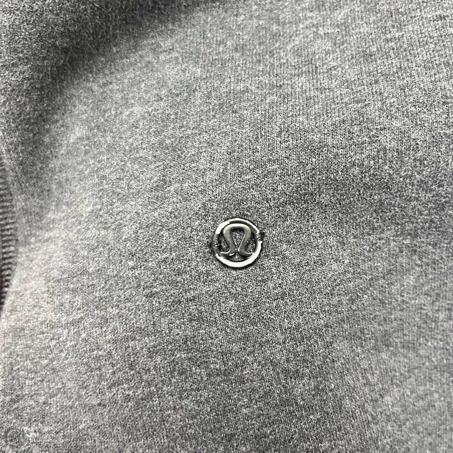 Sweatshirt Collar By Lululemon In Grey, Size: S