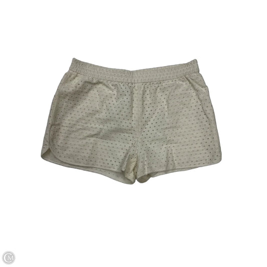 Shorts Designer By Diane Von Furstenberg In White, Size: 4