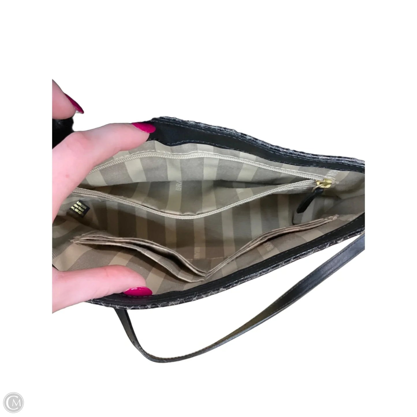 Crossbody Designer By Brahmin, Size: Medium