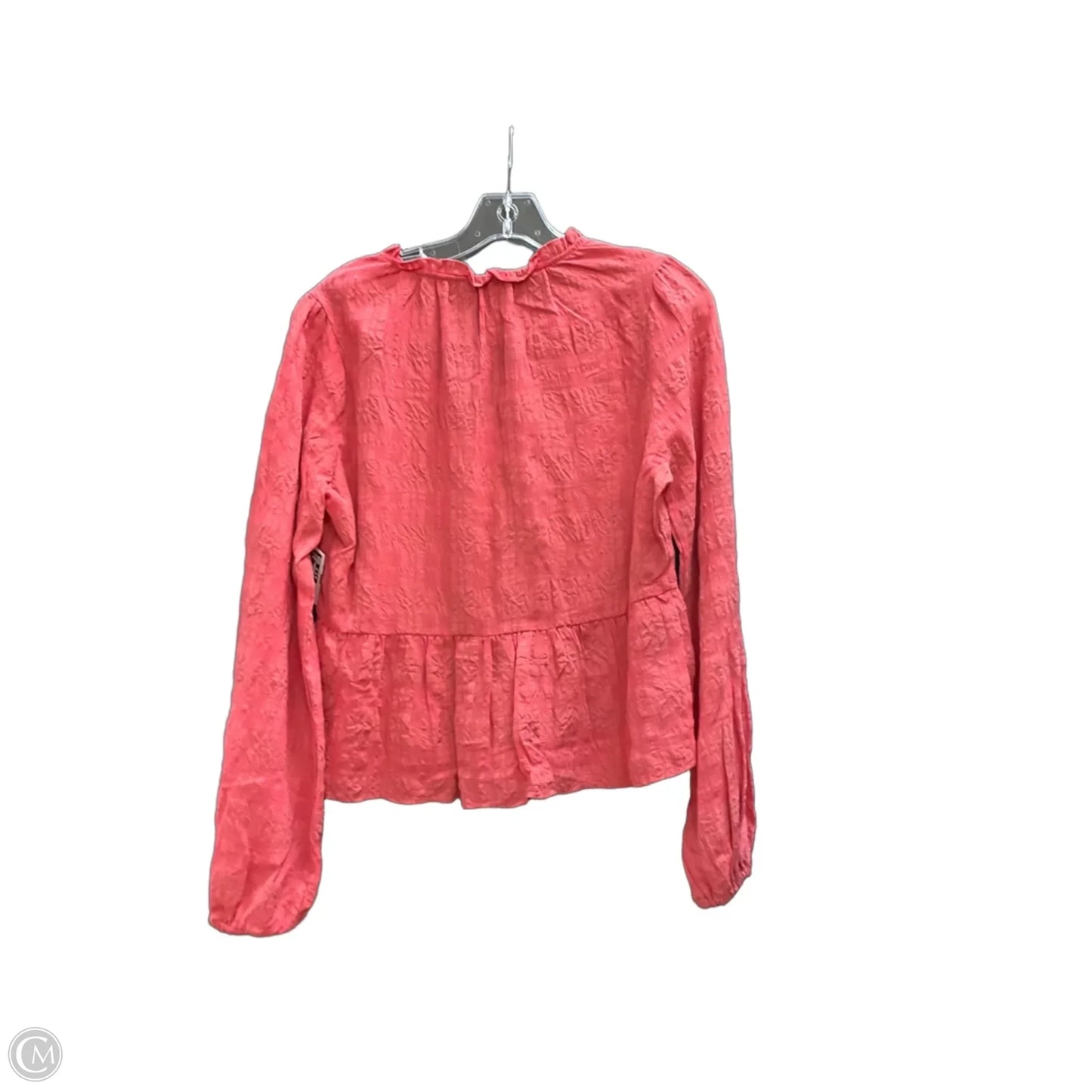 Sweatshirt Collar By Nike In Green, Size: L