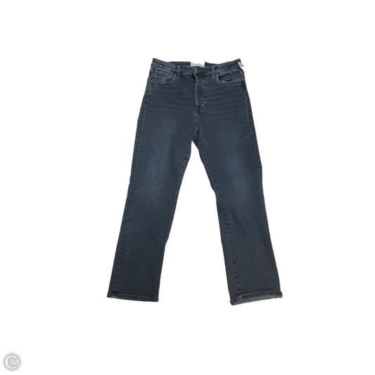 Jeans Straight By Evereve In Blue Denim, Size: 8