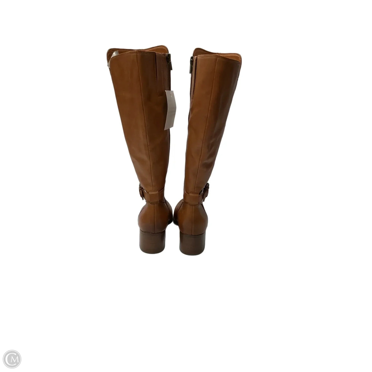 Boots Knee Heels By Naturalizer In Brown, Size: 9