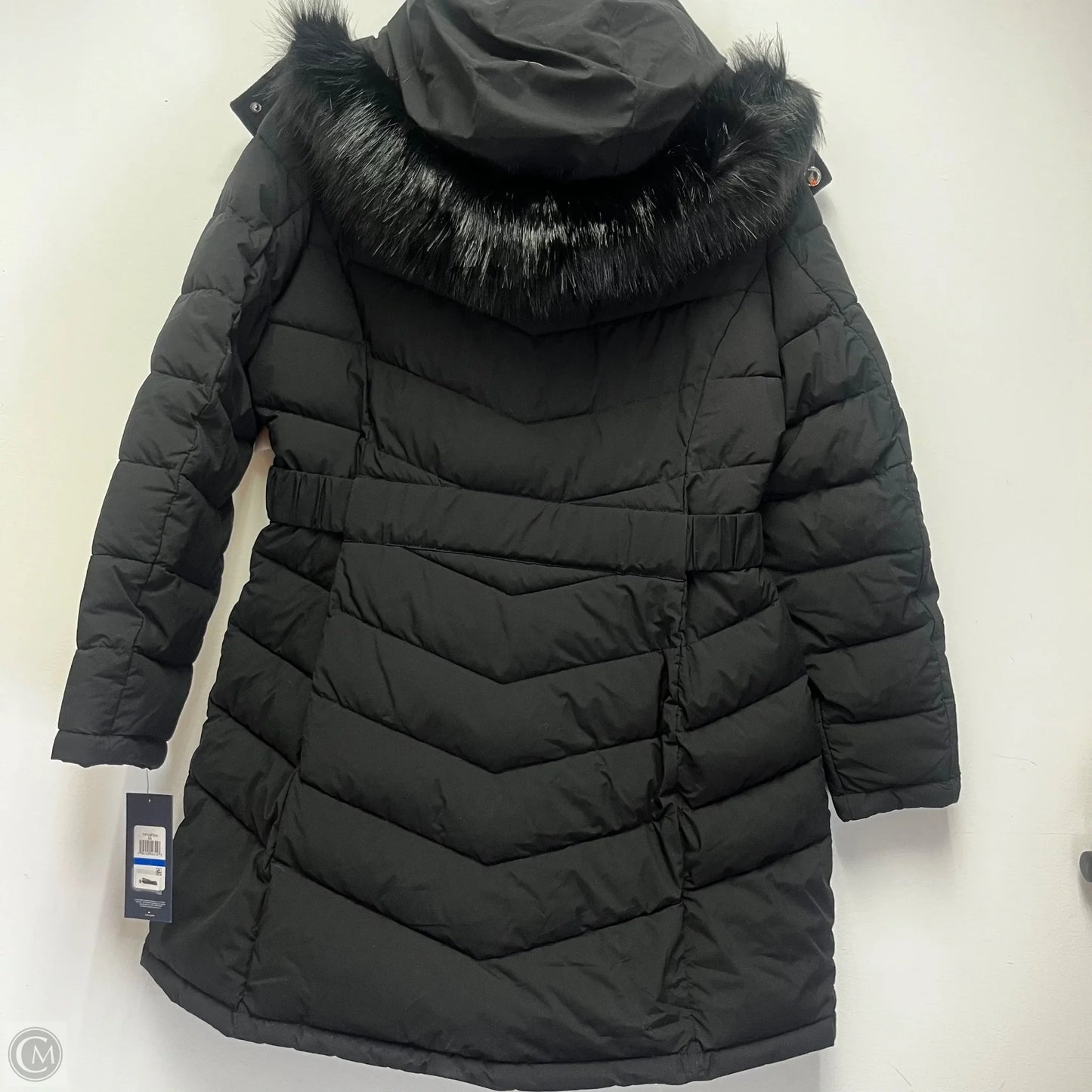 Coat Puffer & Quilted By Tommy Hilfiger In Black, Size: Xl