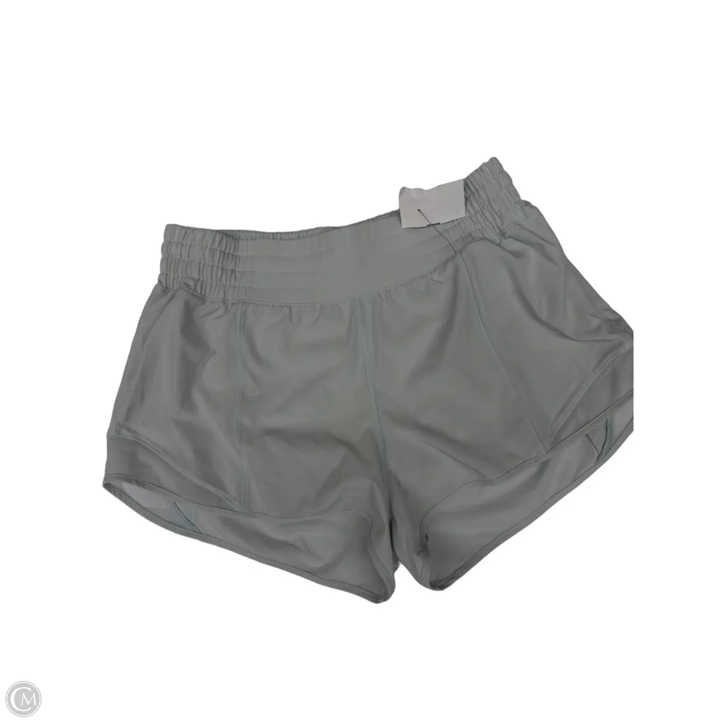 Athletic Shorts By Lululemon In Teal, Size: 8