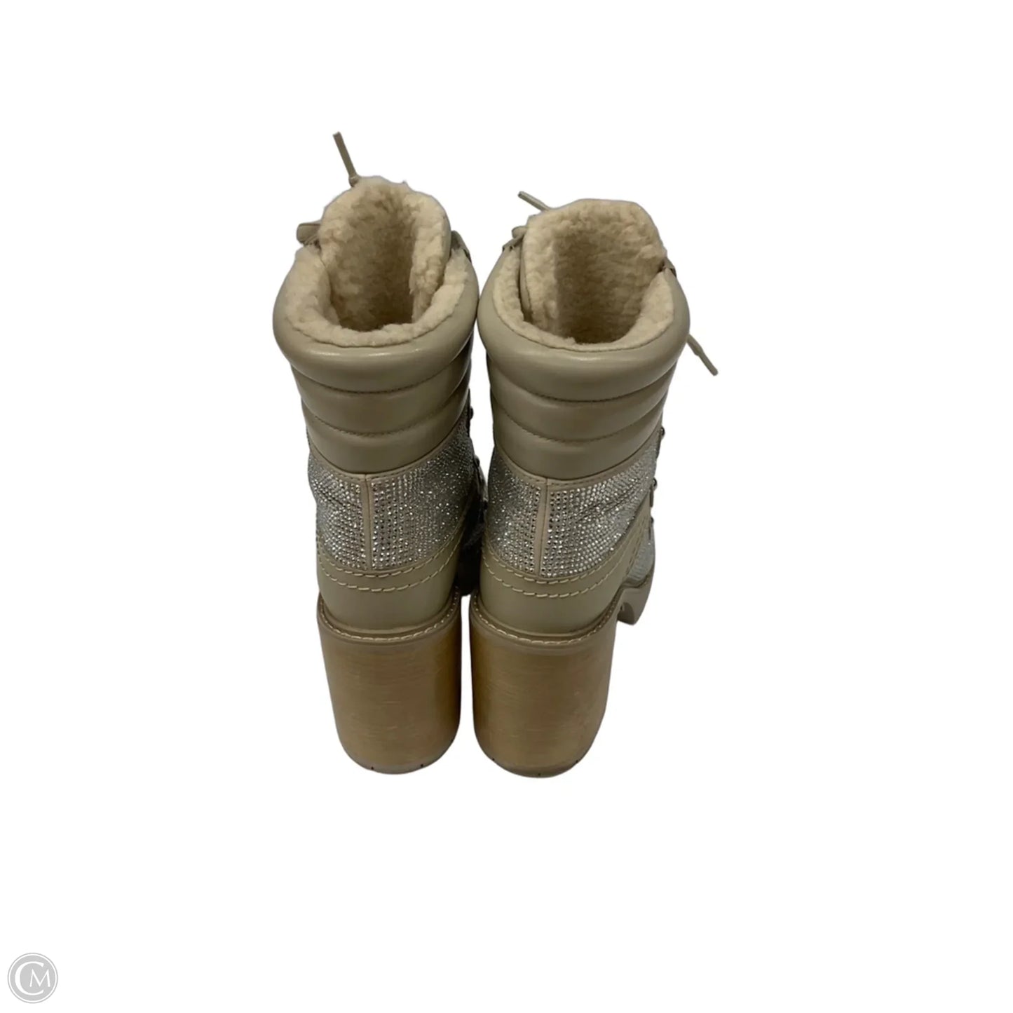 Boots Ankle Heels By Michael By Michael Kors In Tan, Size: 9
