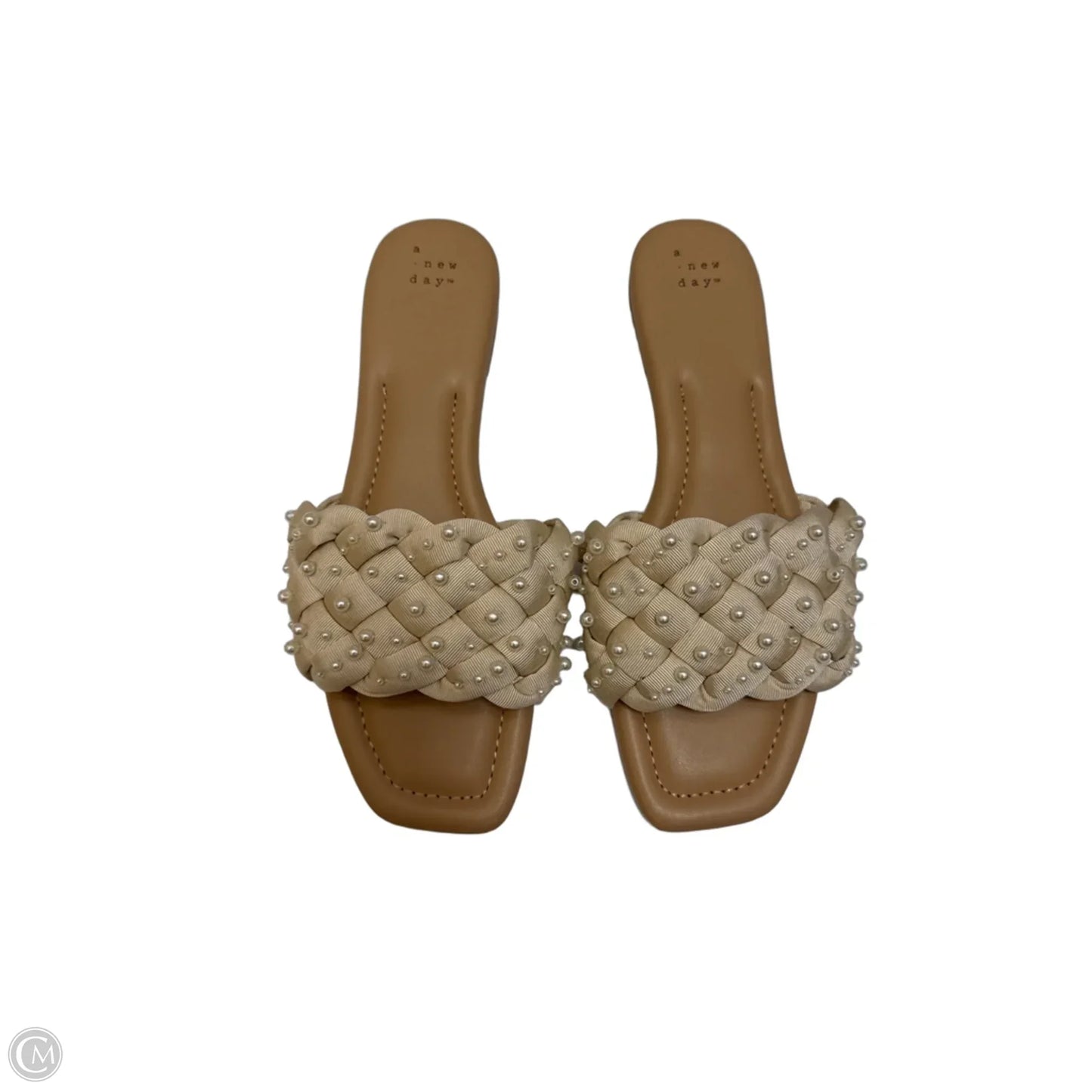 Sandals Flats By A New Day In White, Size: 10