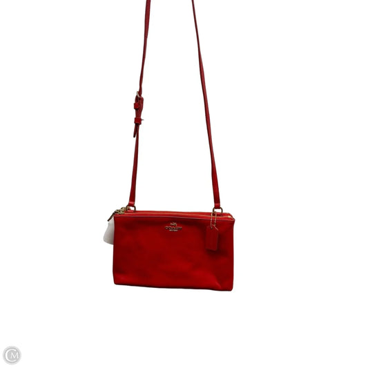 Crossbody Designer By Coach, Size: Small