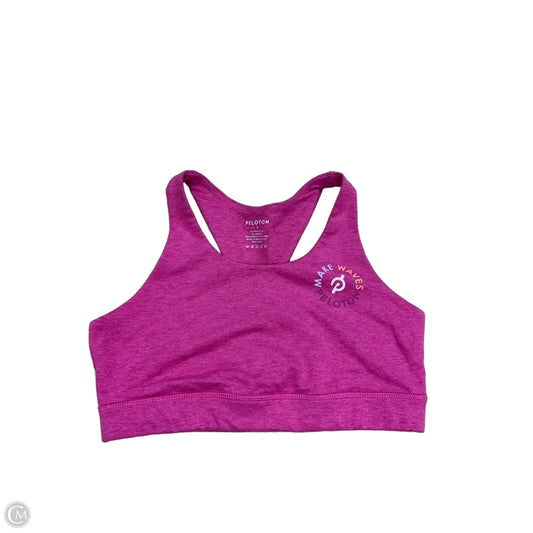 Athletic Bra By Peloton In Pink, Size: S