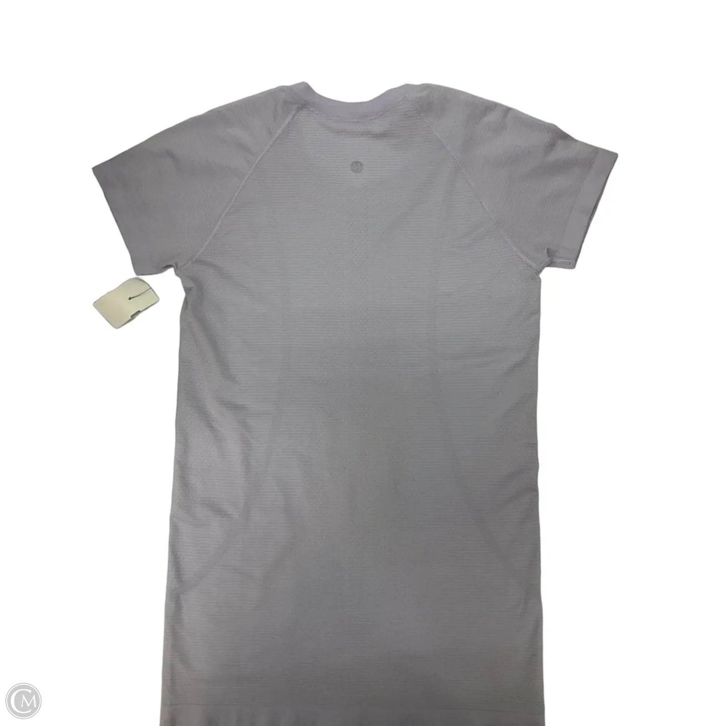 Athletic Top Short Sleeve By Lululemon In Purple, Size: M