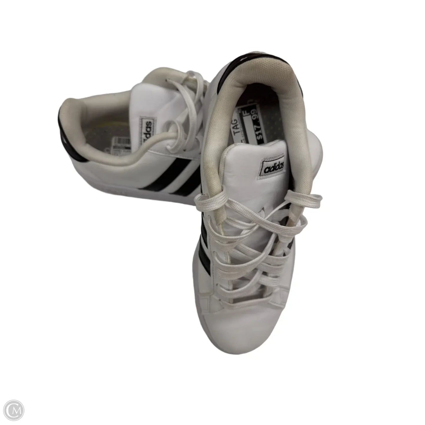 Shoes Flats By Adidas In White, Size: 8.5