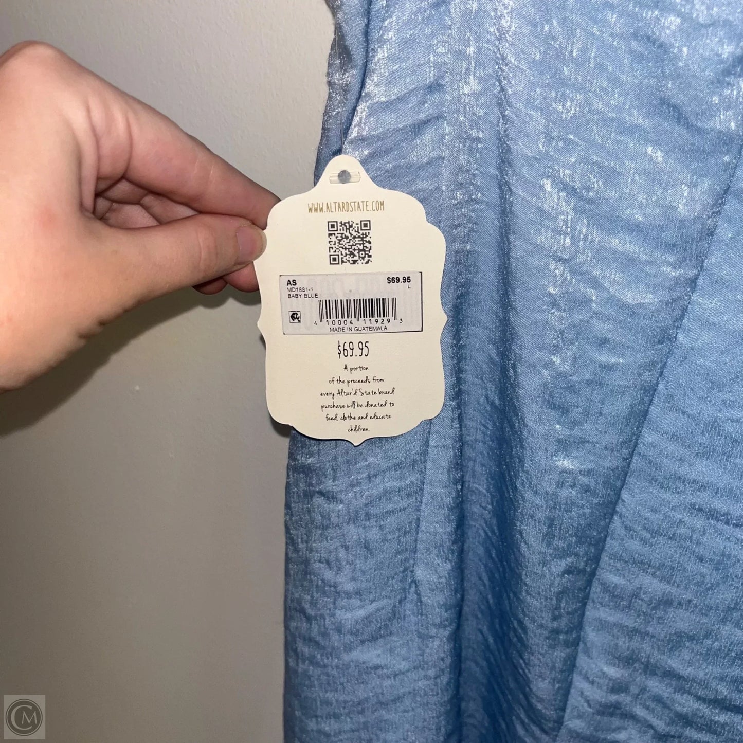 Dress Party Midi By Altard State In Blue, Size: L