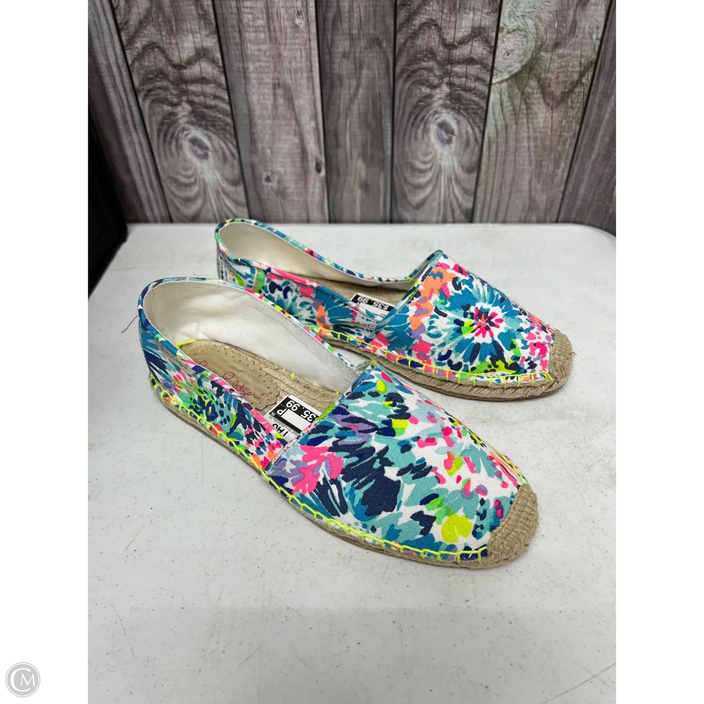 Shoes Designer By Lilly Pulitzer In Multi-colored, Size: 10