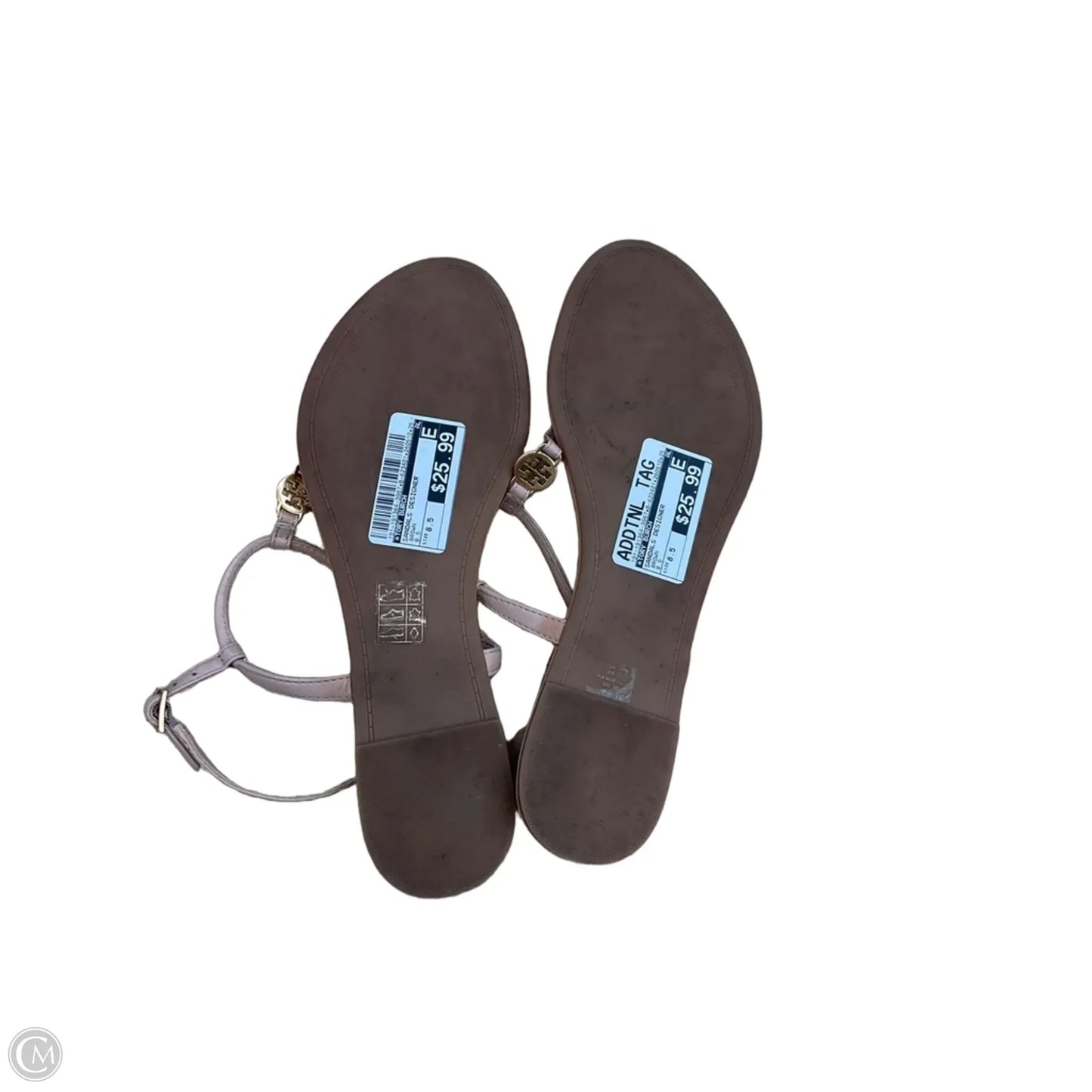 Sandals Designer By Tory Burch In Brown, Size: 8.5