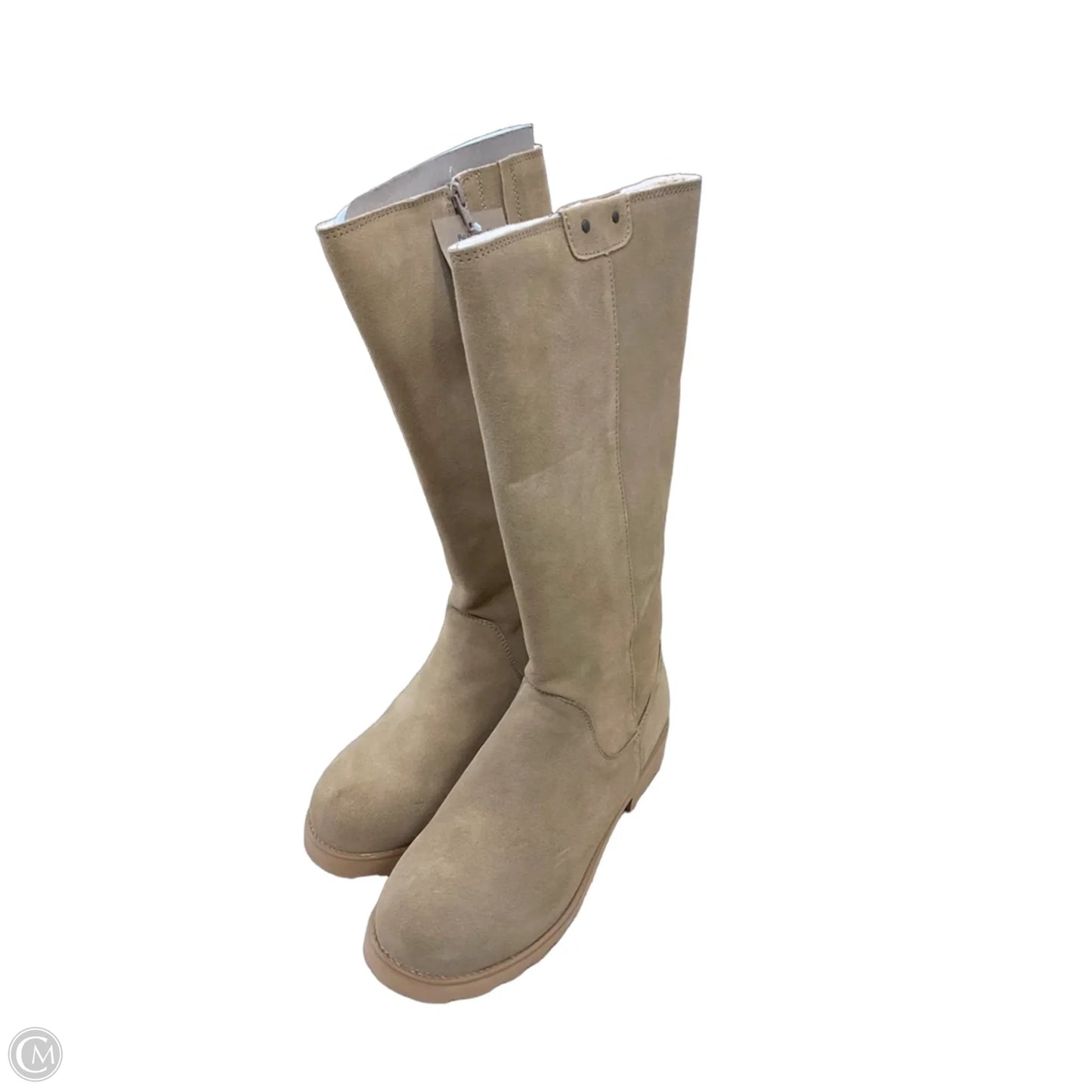 Boots Knee Flats By Bearpaw In Tan, Size: 11