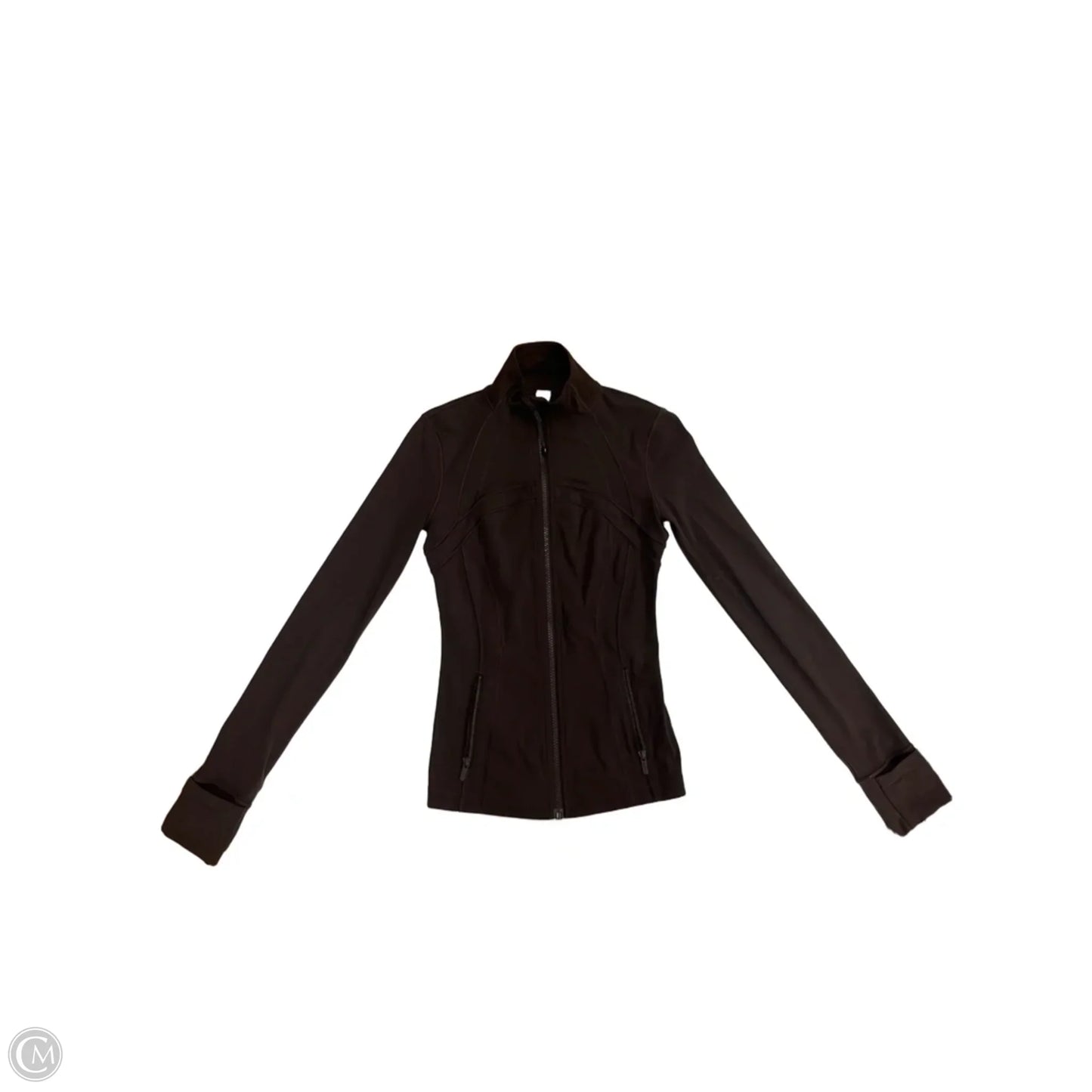 Athletic Jacket By Lululemon In Brown, Size: 2