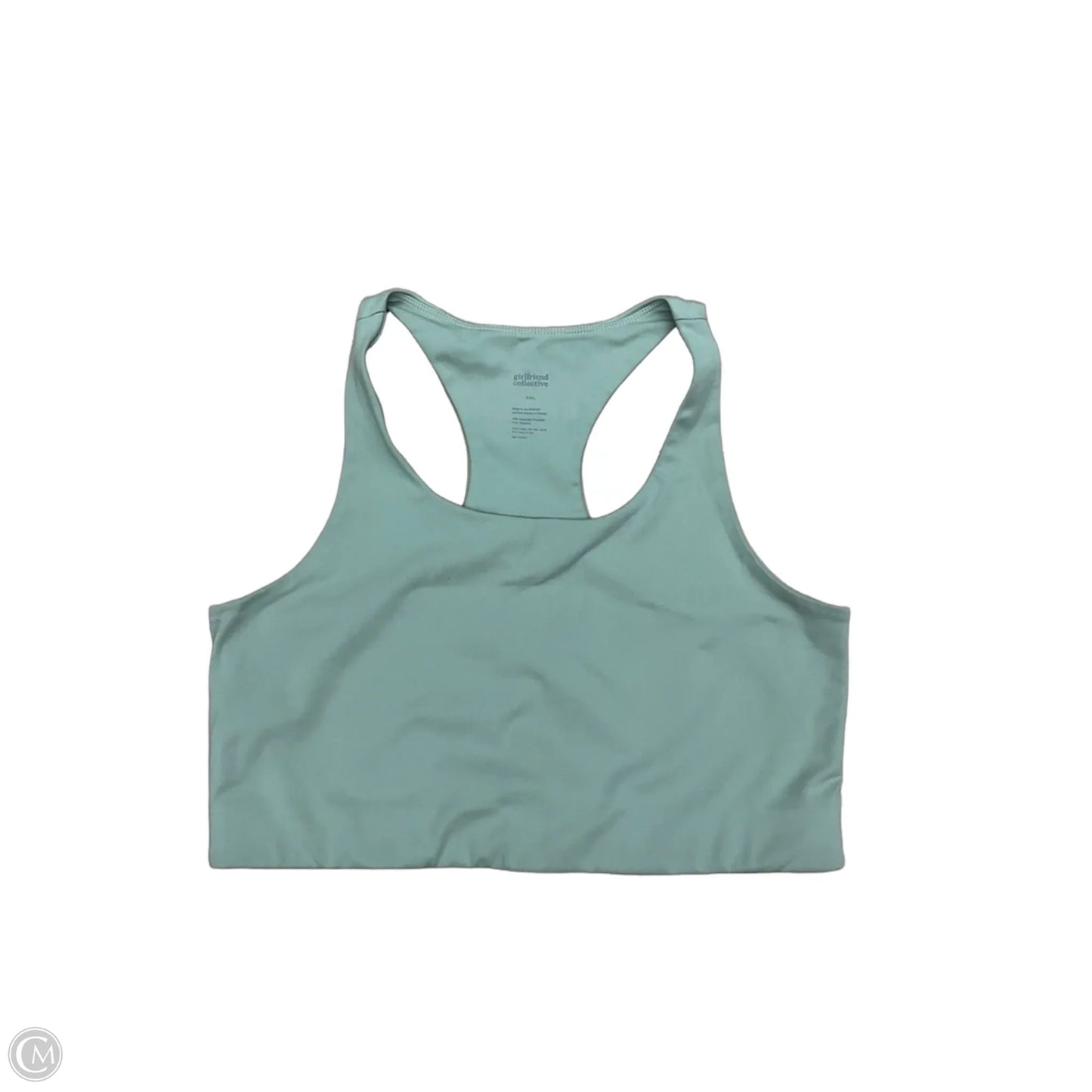 Athletic Bra By Girlfriend Collective In Green, Size: Xxl