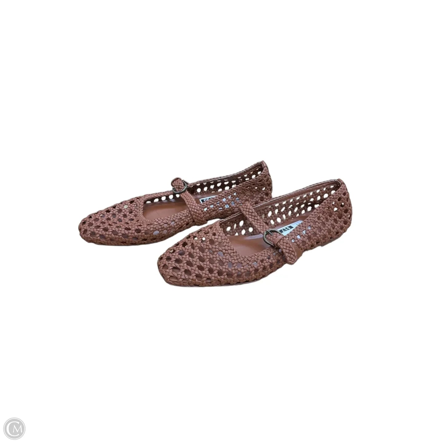 Shoes Flats By Cushionaire In Brown, Size: 8.5