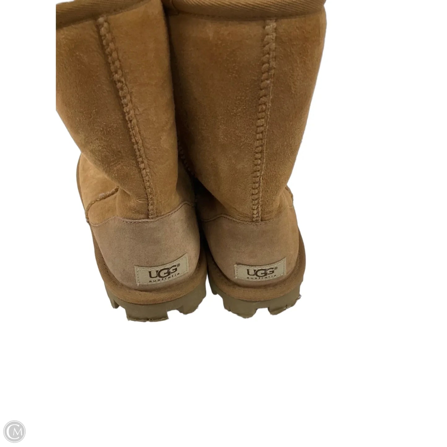 Boots Designer By Ugg In Brown, Size: 8