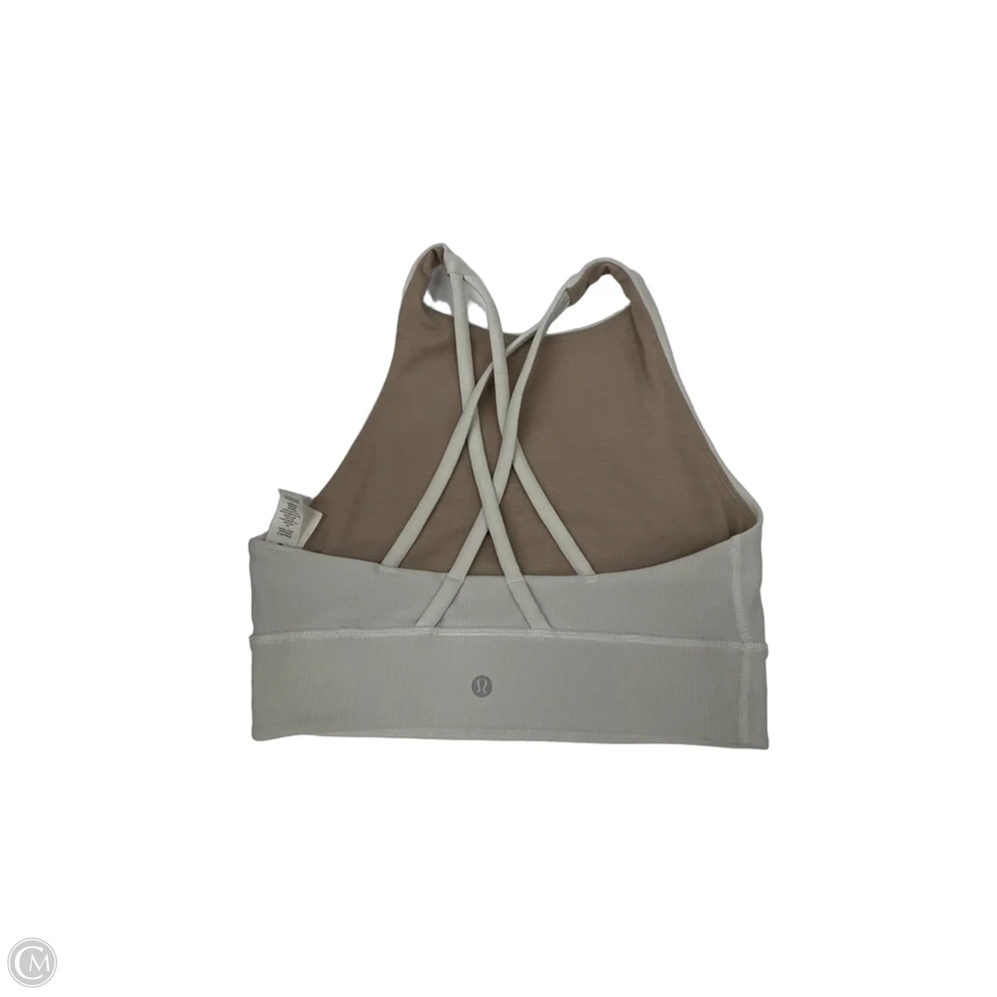 Athletic Bra By Lululemon In White, Size: 6