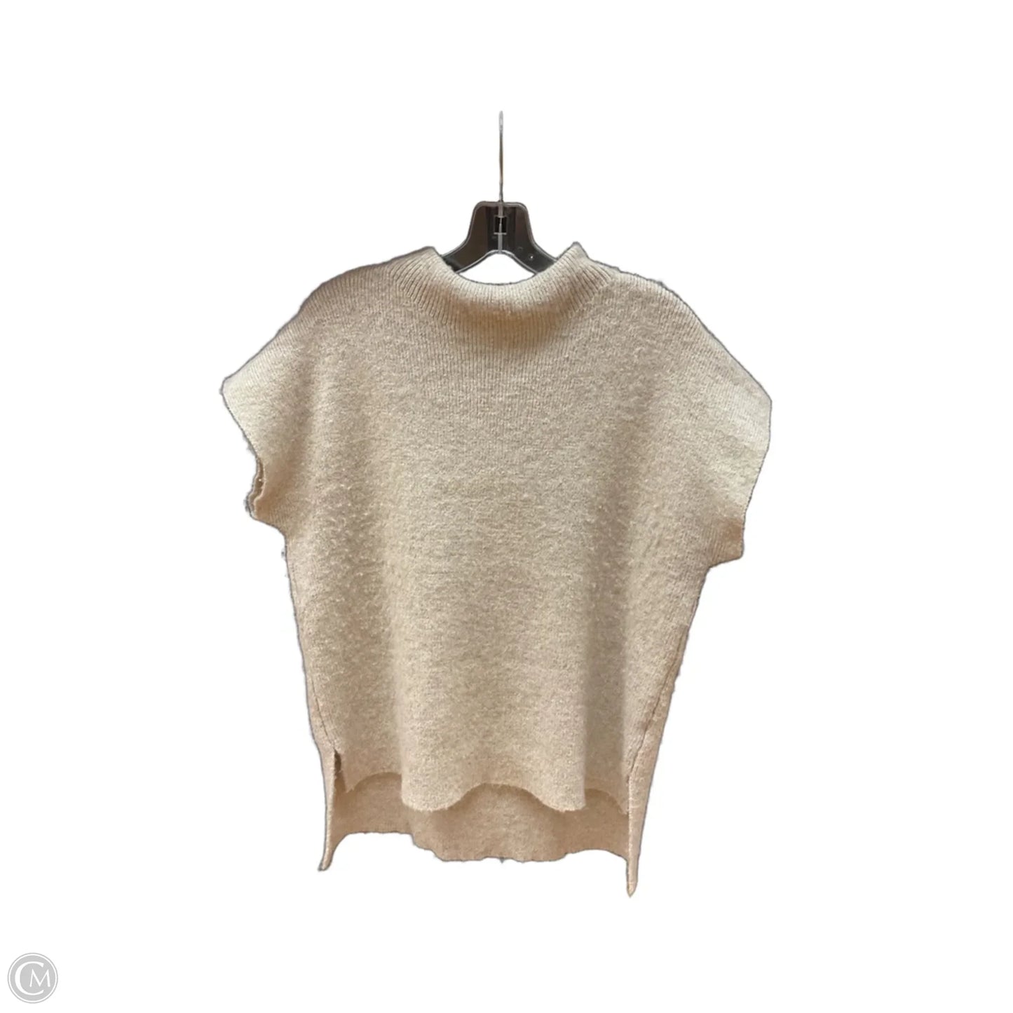 Vest Sweater By Betseys Boutique Shop In Beige, Size: L