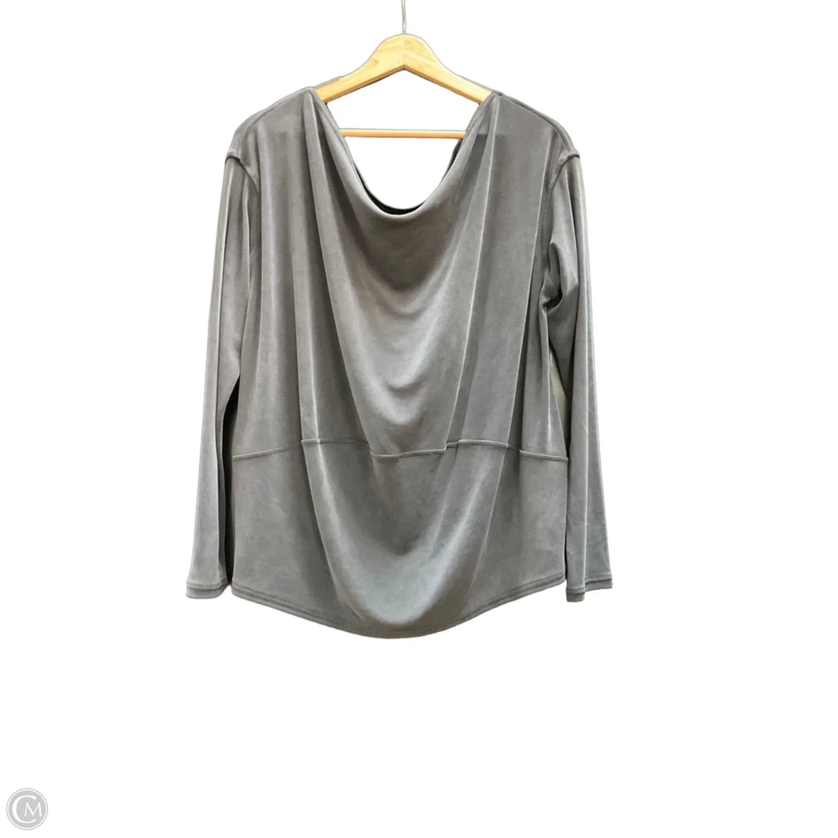 Top Long Sleeve By Lululemon In Grey, Size: M