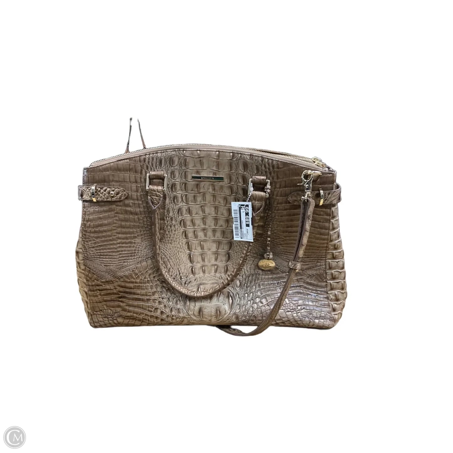 Handbag Designer By Brahmin, Size: Large