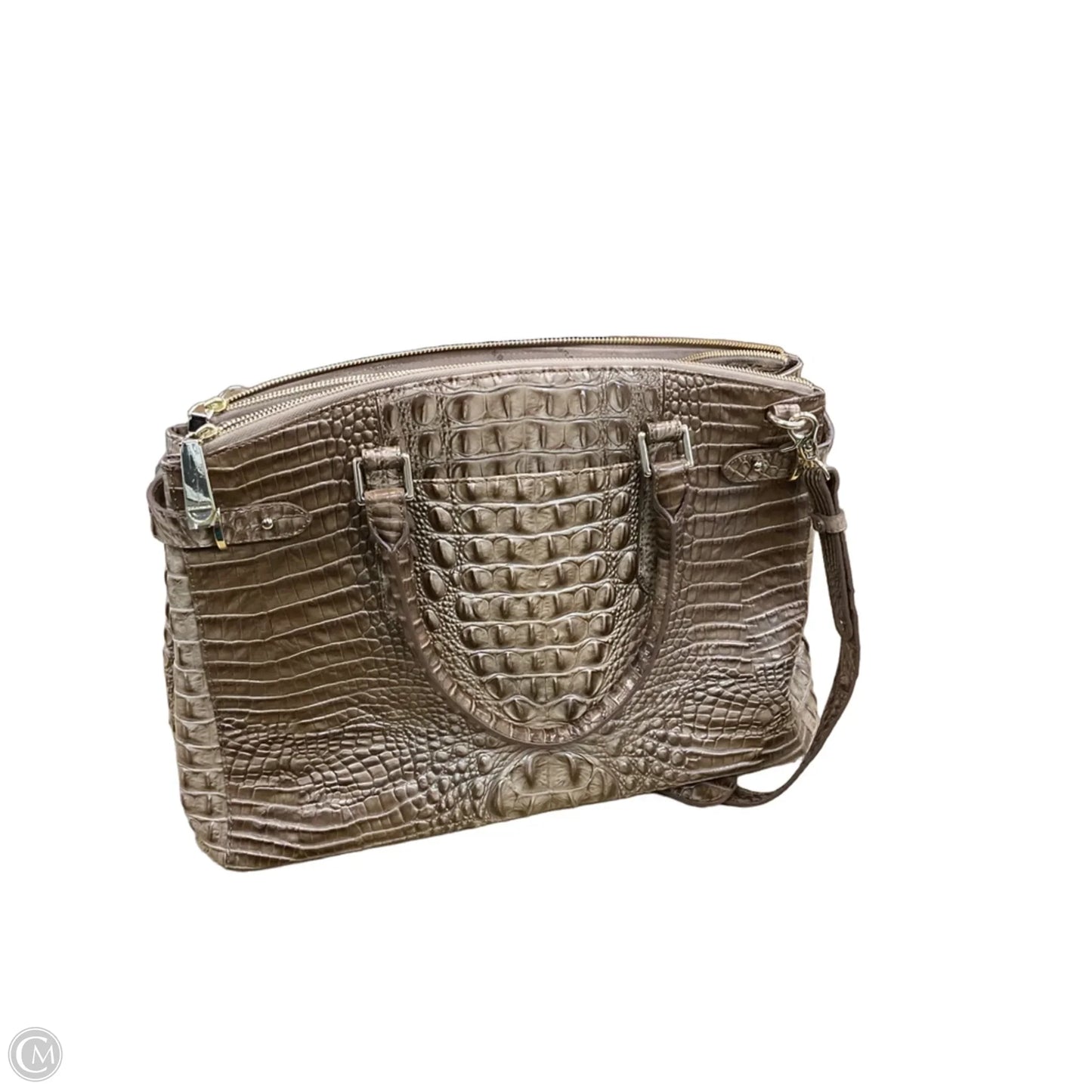 Handbag Designer By Brahmin, Size: Large