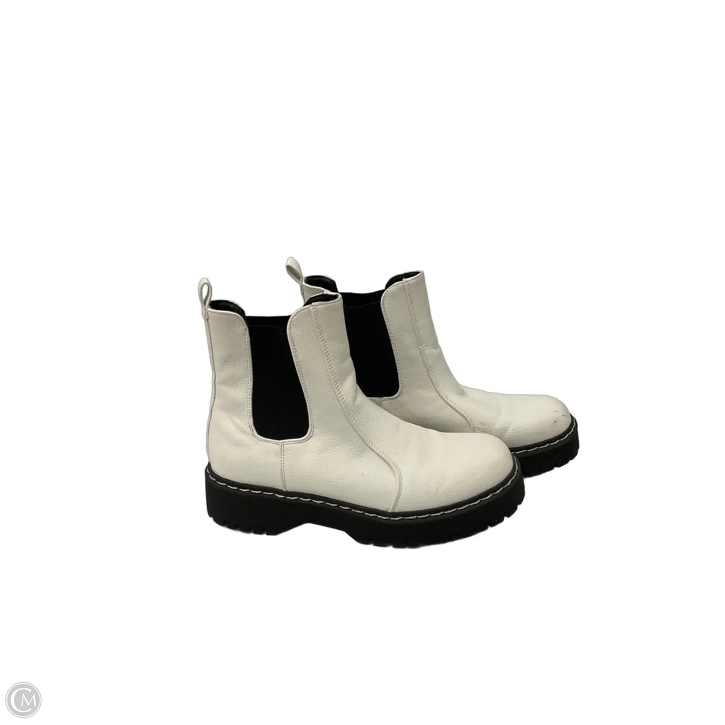 Boots Combat By Sincerely Jules In White, Size: 8