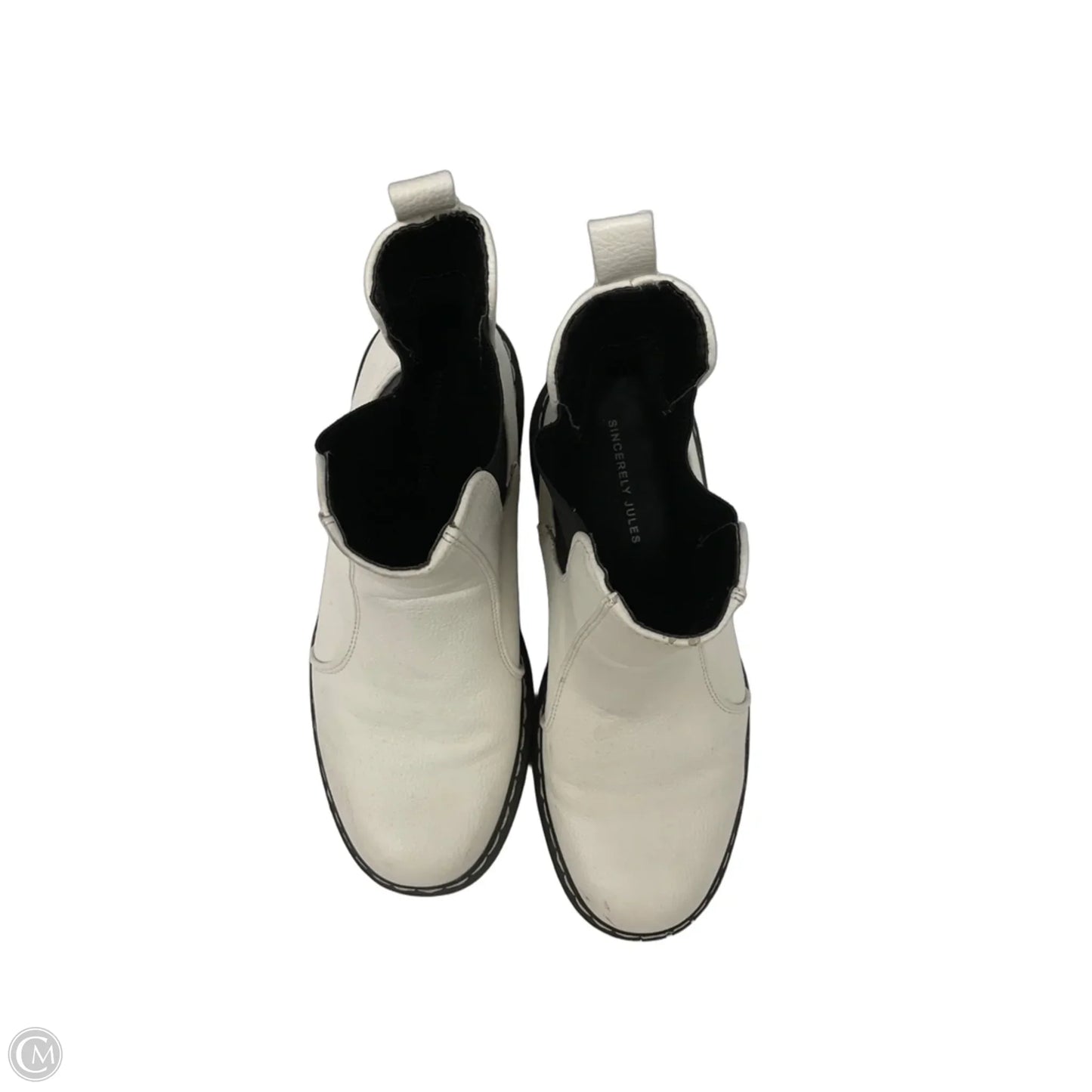 Boots Combat By Sincerely Jules In White, Size: 8