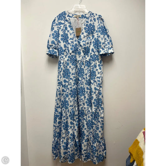 Dress Casual Maxi By Boden In Floral Print, Size: M