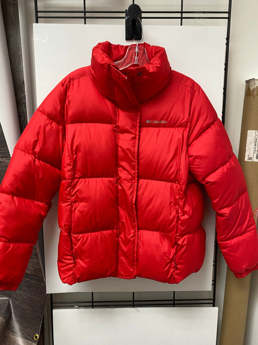 Coat Puffer & Quilted By Columbia In Red, Size: M