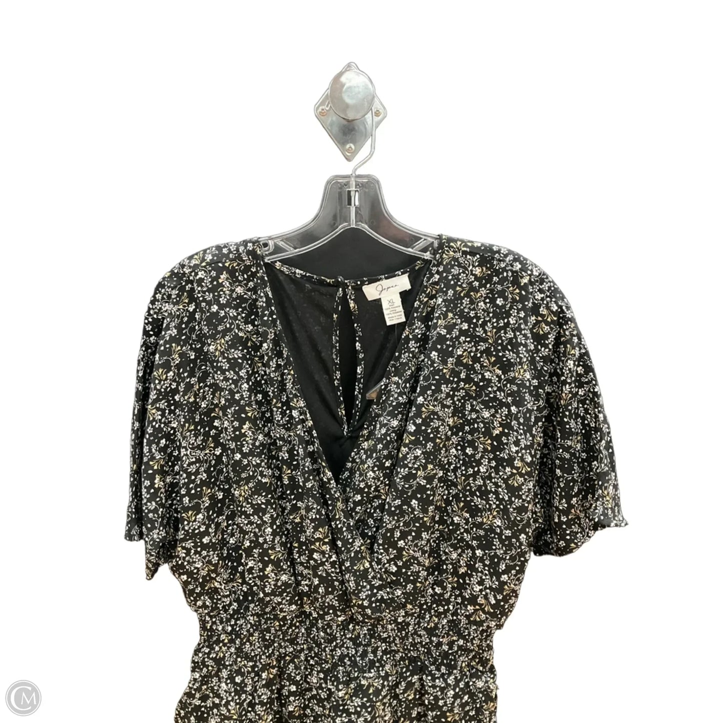 Jumpsuit By Japna In Black, Size: Xl