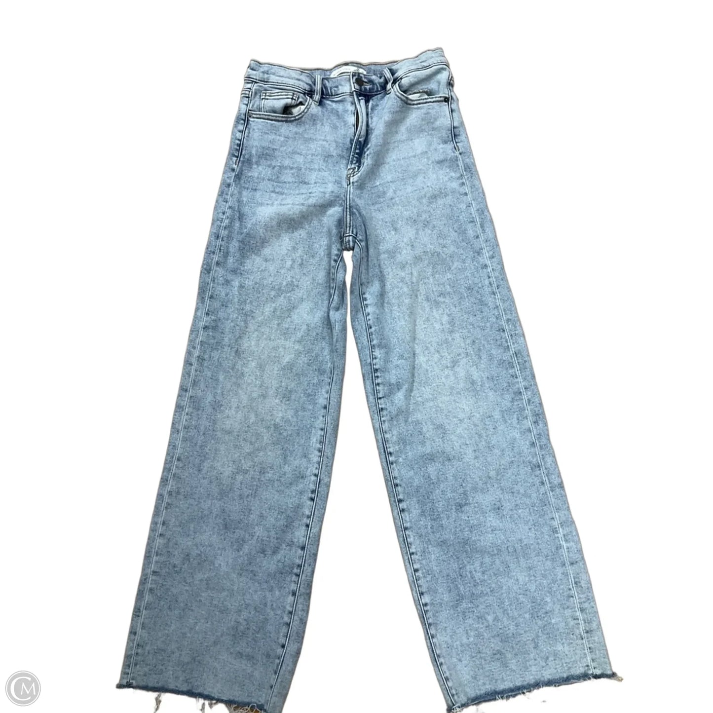 Jeans Wide Leg By Altard State In Blue Denim, Size: 8