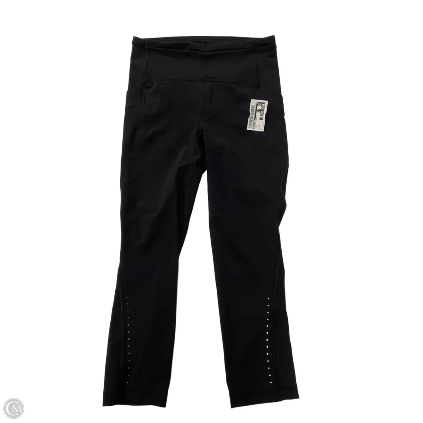 Athletic Capris By Lululemon In Black, Size: S