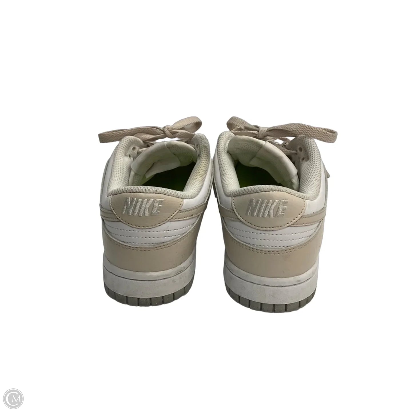 Shoes Sneakers By Nike In Cream & White, Size: 6.5