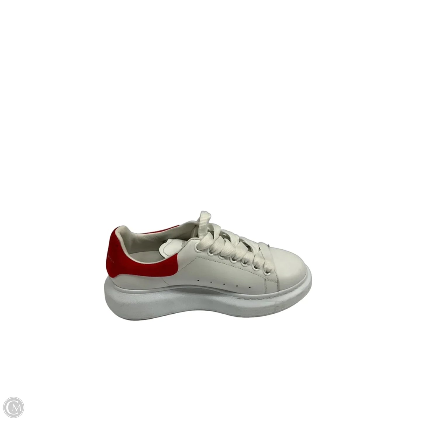 Shoes Luxury Designer By Alexander Mcqueen In White, Size: 6.5