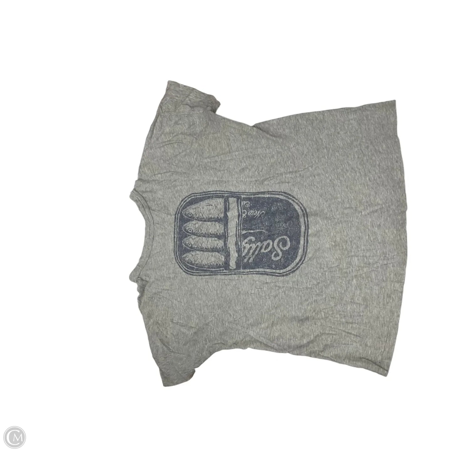Top Short Sleeve By Aerie In Grey, Size: Xxs