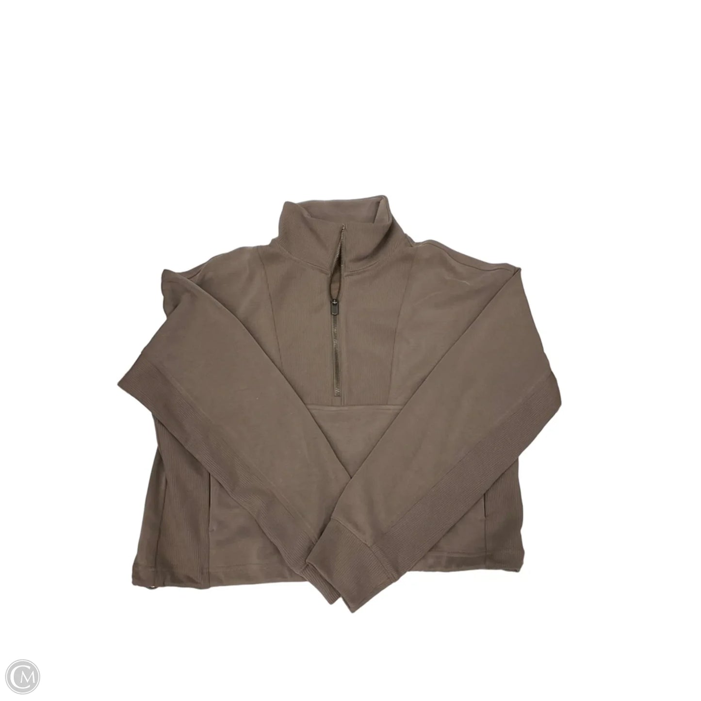 Athletic Jacket By Athleta In Tan, Size: S