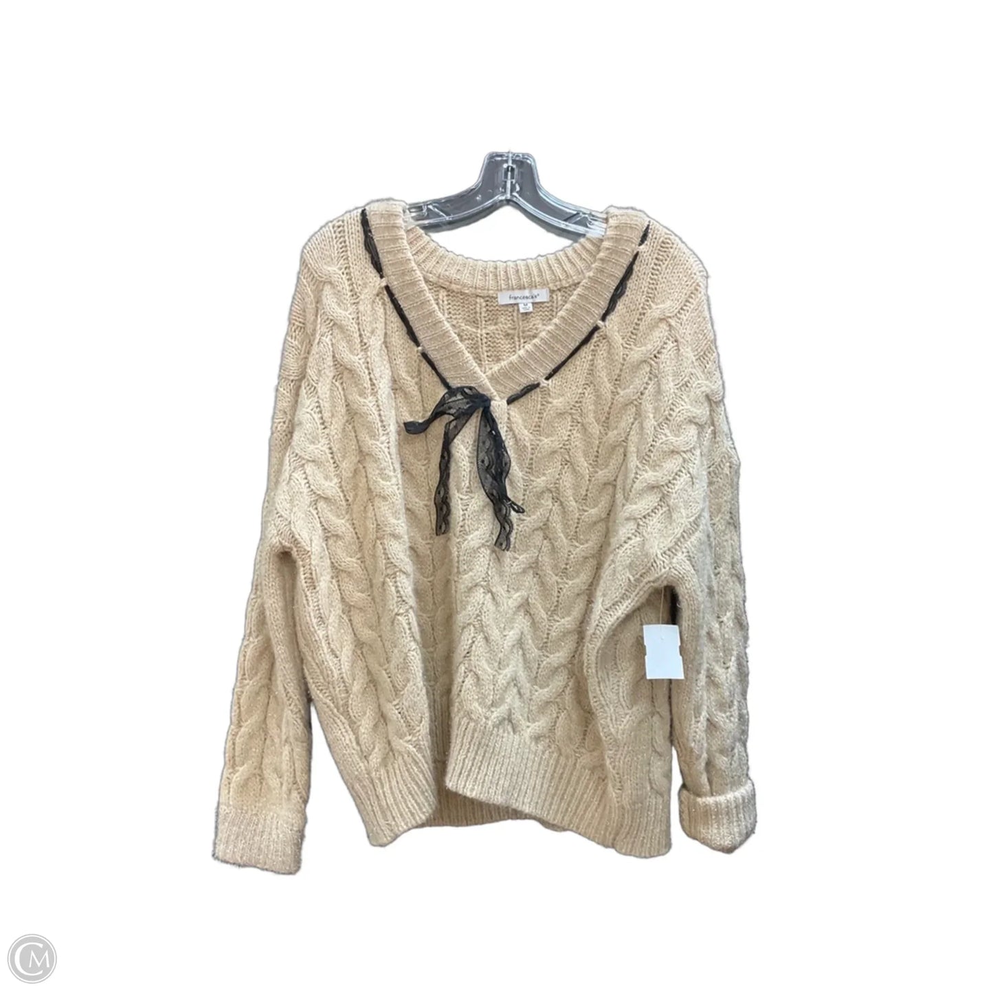 Sweater By Francesca’s In Brown, Size: M