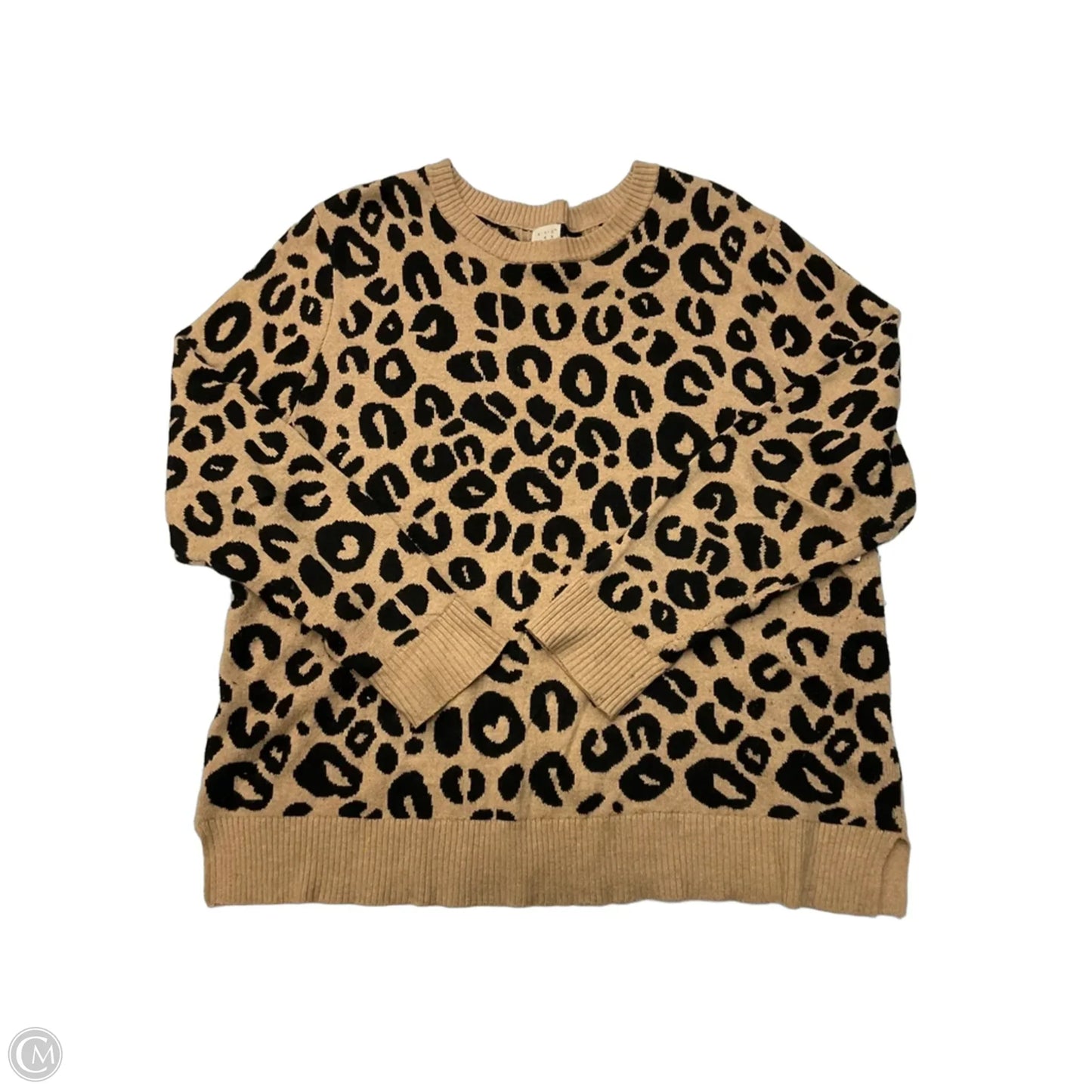 Sweater By A New Day In Animal Print, Size: 2x