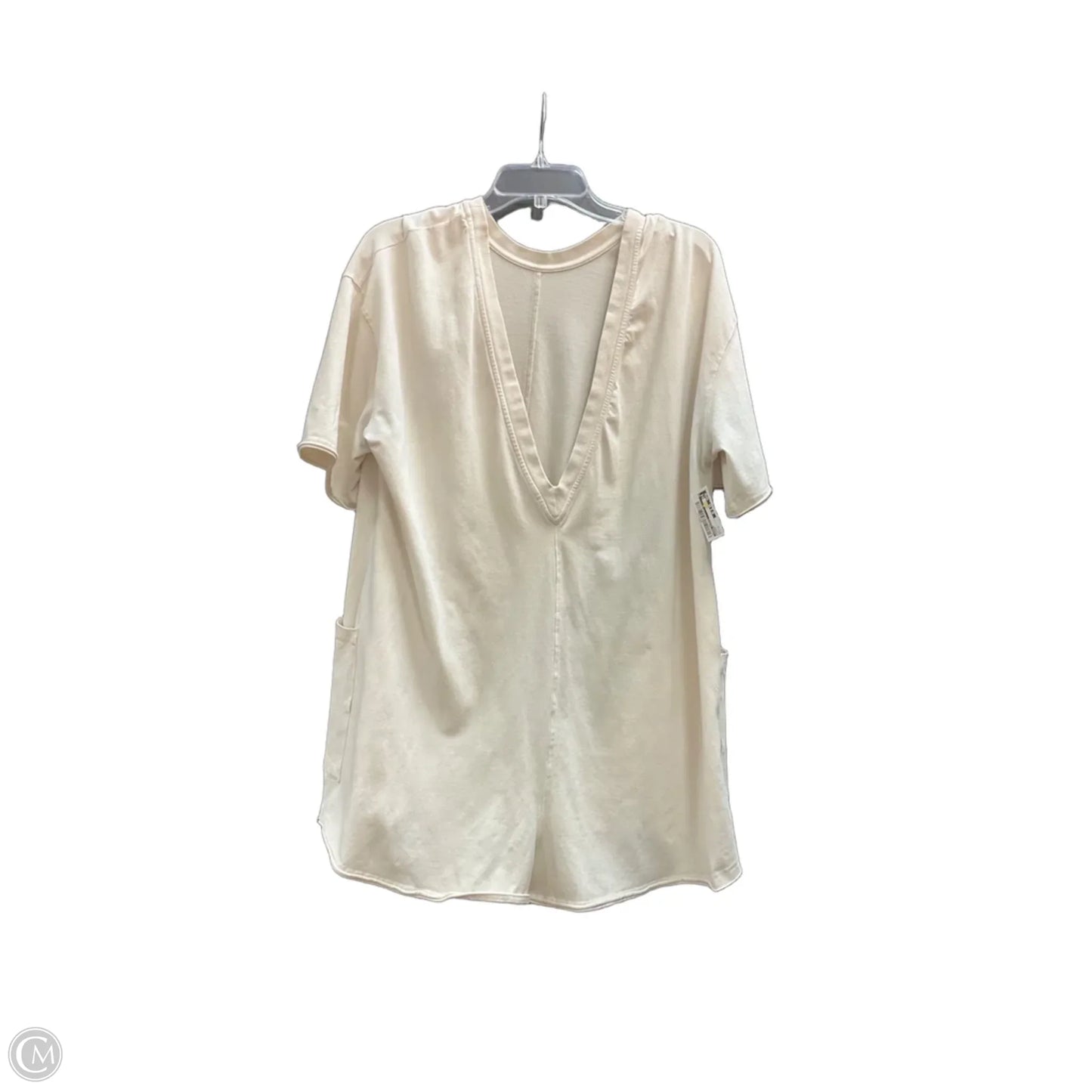 Romper By Free People In Cream, Size: S